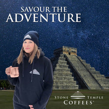 Stone Temple Coffees - Proud to serve model Aztec Temple