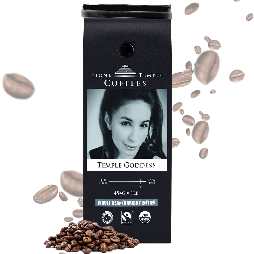 Stone Temple Coffees - Temple Goddess Organic Whole Bean Coffee