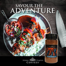 Stone Temple Coffees - Tex-Mex Espresso Coffee Rub Seasoning, 100g Jar