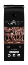 Dark Temple - Whole Bean, Dark French Roast, Certified Organic OCIA/ Fairtrade Coffee 1lb/ 454g