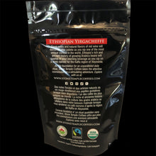 Ethiopian Yirgacheffe - Ground, Medium Roast, Certified Organic OCIA/ Fairtrade Coffee 80g