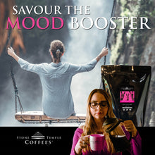 Pink Donkey Decaf - Ground, Medium Roast, Certified Organic OCIA/ Fairtrade Coffee 80g