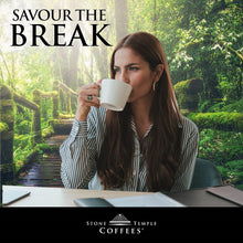 Stone Temple Coffees - SAVOUR THE BREAK AD