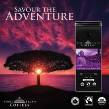 Indonesian Sumatra - Ground, Medium Roast, Certified Organic OCIA/ Fairtade Coffee 1lb/454g