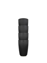 Black kitchen brush on a white background