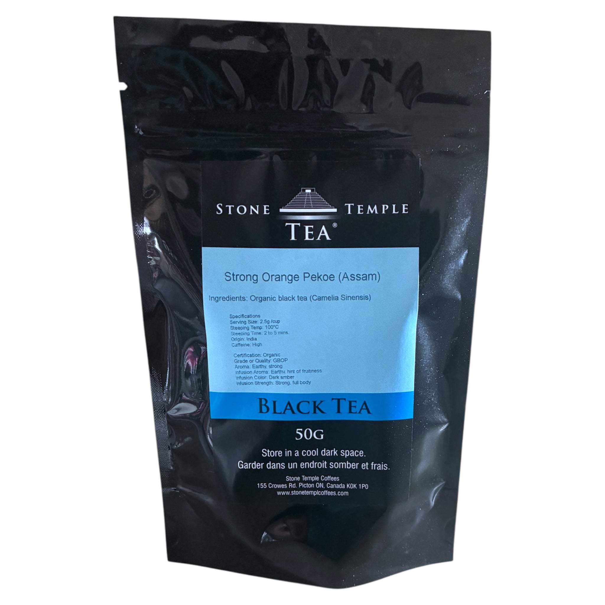 Stone Temple Tea - Strong Orange Pekoe (Assam) 50g