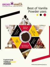 Tahitian Ground Vanilla Bean Powder <br> First Grade<BR>