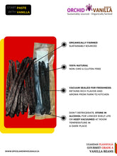 Ugandan Vanilla Beans Grade-A Gourmet <br>For Extract And Baking<BR>By Ounce