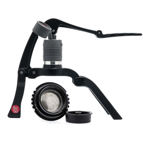 Flair GO – The Ultimate Portable Lever Espresso Machine on a white background