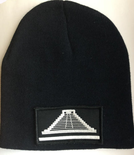 Stone Temple Coffees beanie toque with patch logo