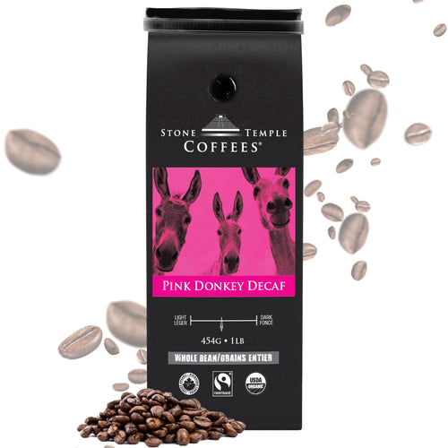 Stone Temple Coffees - Pink Donkey Decaf Whole Bean