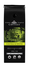 FLAVOURED COFFEE Stone Temple Coffees - Central and South, Whole Bean, Medium Roast, Coffee 1lb/454g
