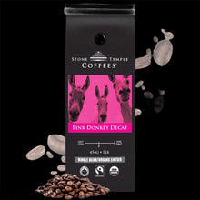 Pink Donkey Decaf - Medium Roast, Certified Organic OCIA/ Fairtrade Coffee 1lb/454g